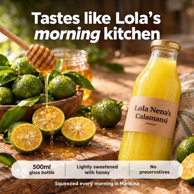 Flavor story creative: tastes like Lola's morning kitchen